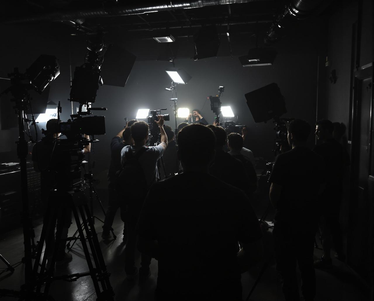 百花视频制作现场